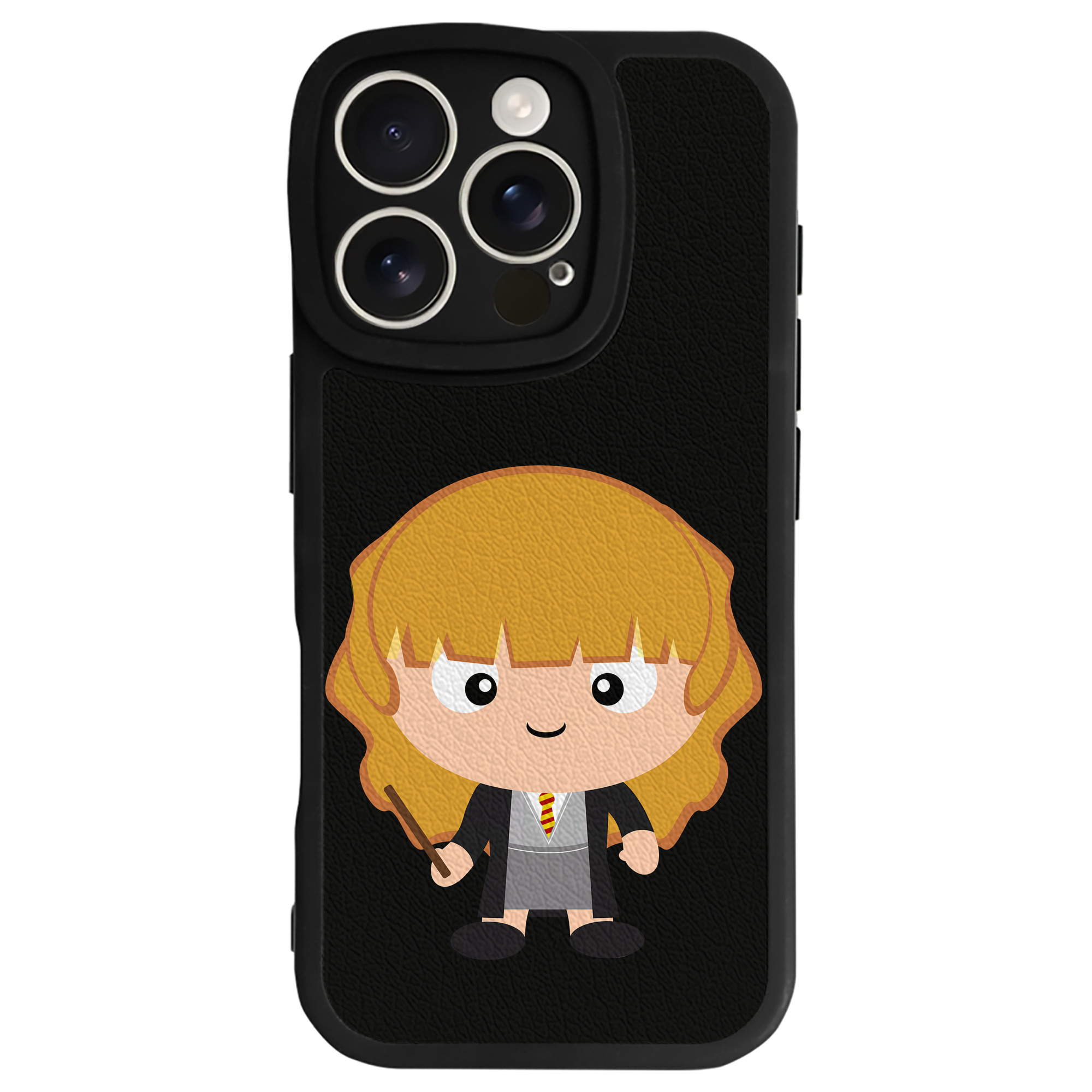 （画像用） Harry Potter ハリー・ポッターシリーズ 【iPhone 16シリーズ対応】シリコンスマホケース（レザー調） 材質：シリコン